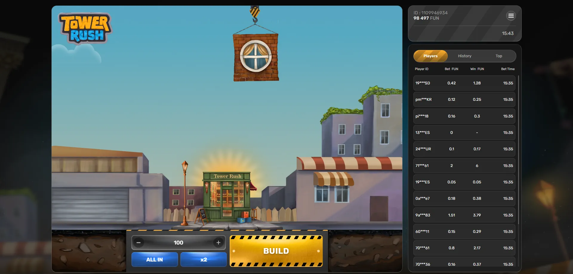 تطبيق tower rush للهاتف المحمول — تجربة سلسة على iOS وAndroid