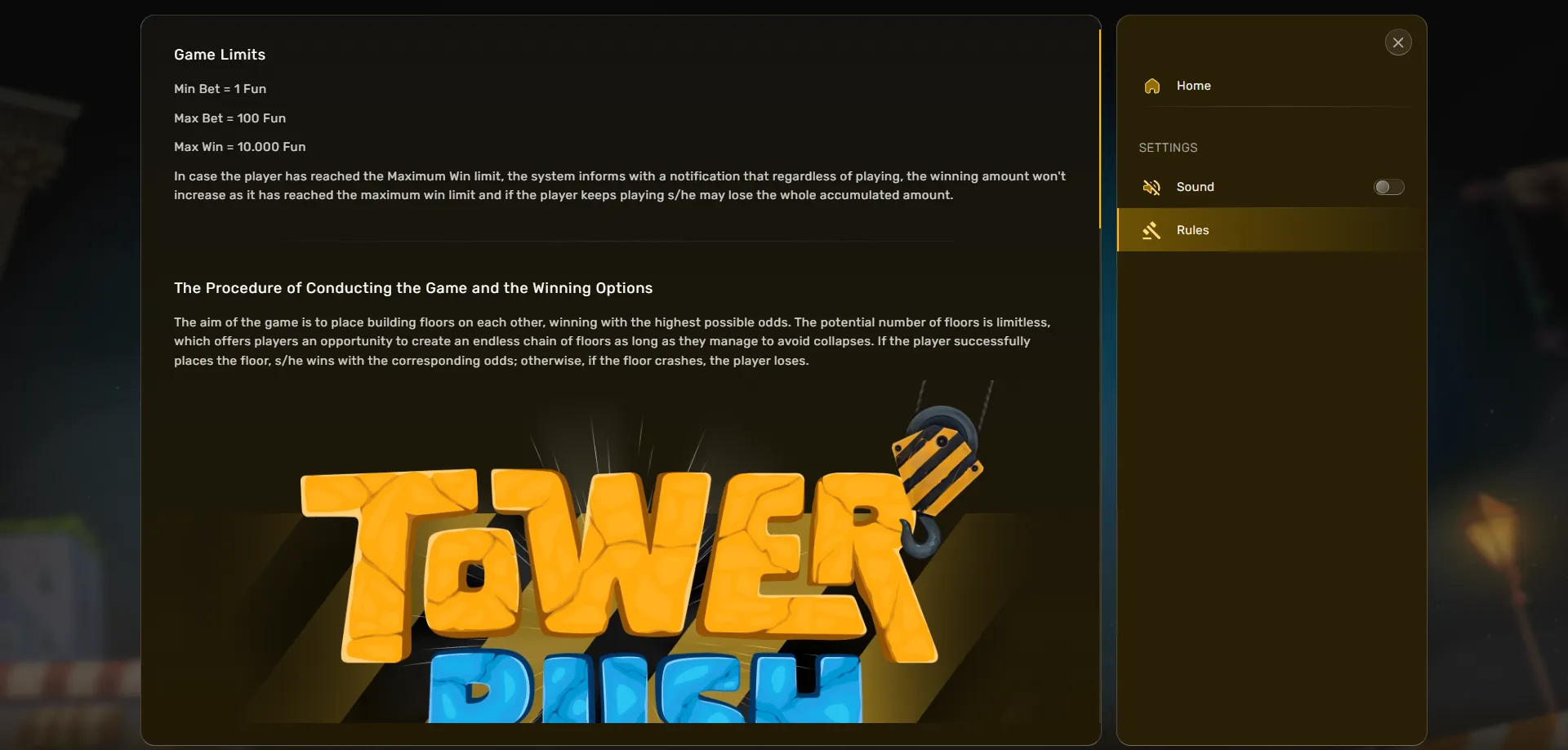 مكافآت ترحيبية لتحميل Tower Rush واللعب بأموال حقيقية